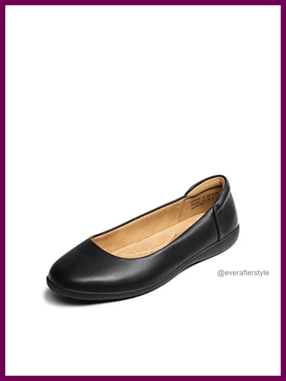 Women's Comfortable Dressy Ballet Flats Round Toe Work Shoes